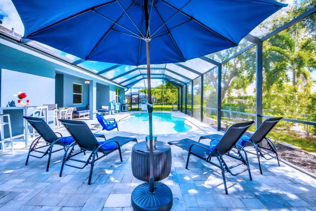 Beautiful Cape Coral Oasis! King Bed, Bbq, Heated Pool, Pvt Yard & Much More! Екстериор снимка